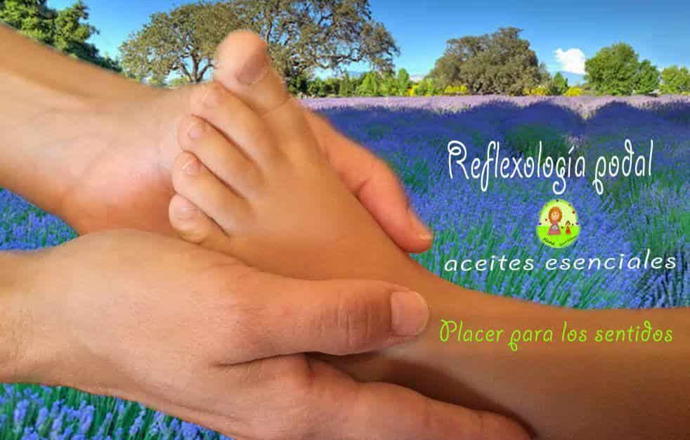 Piel sana con reflexología y aceites esenciales