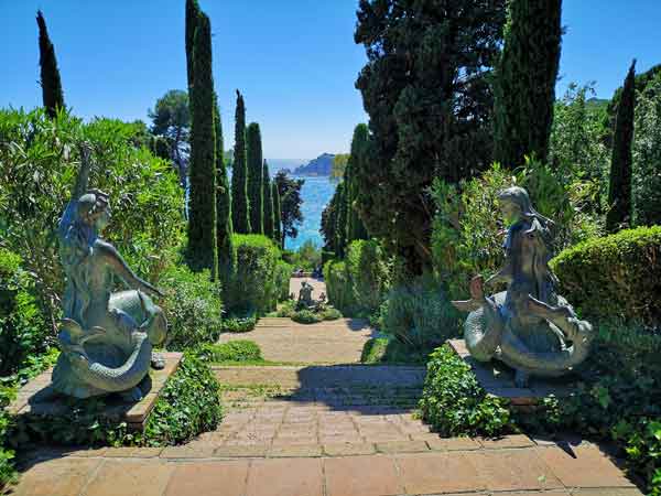 Ruta por Lloret de mar - jardines de Santa Clotilde