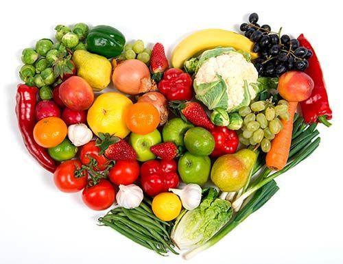 Tratamiento natural menopausia - Frutas y verduras